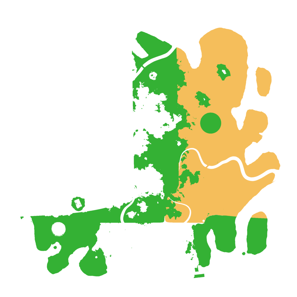 Biome Rust Map: Procedural Map, Size: 3750, Seed: 82481022