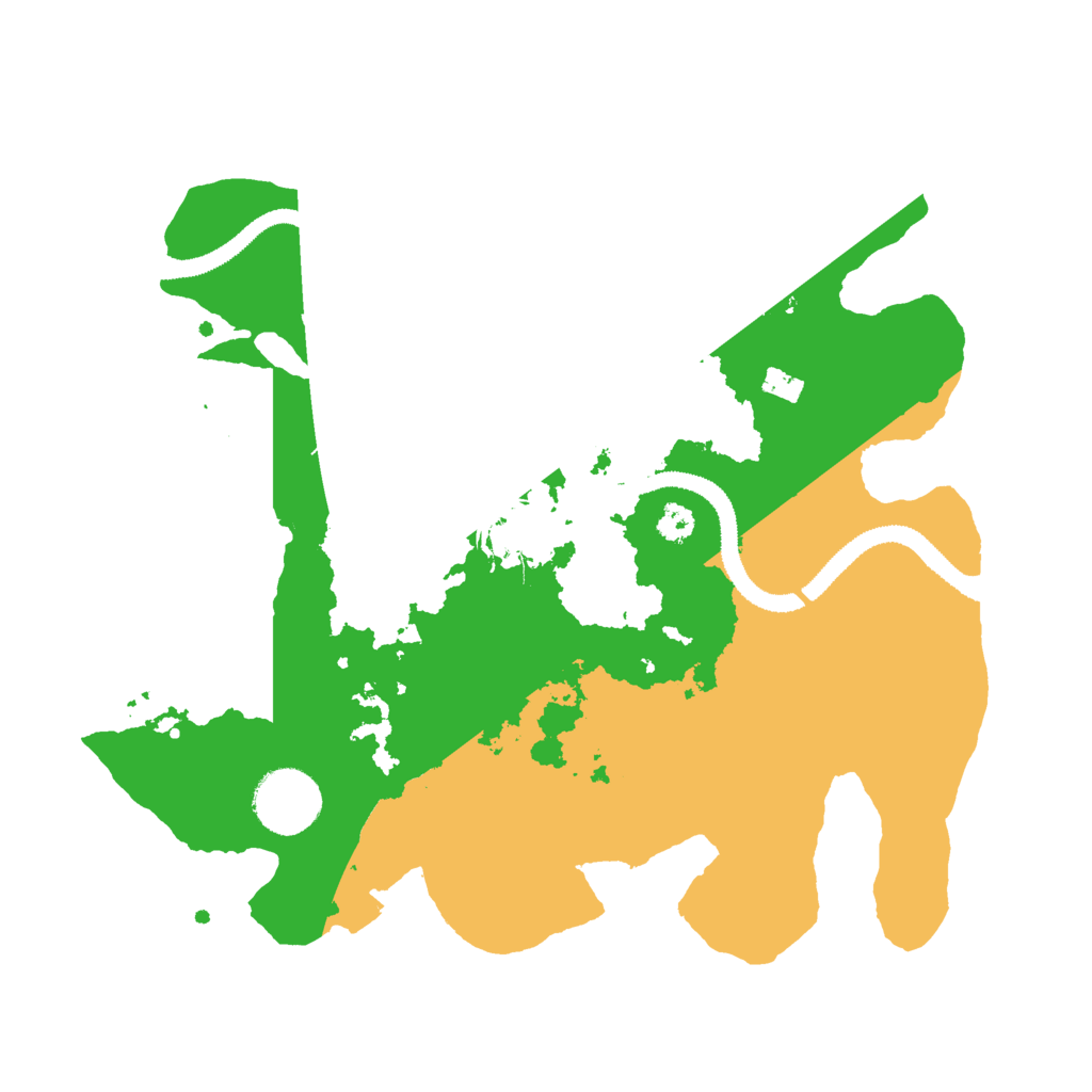 Biome Rust Map: Procedural Map, Size: 3000, Seed: 1791133346