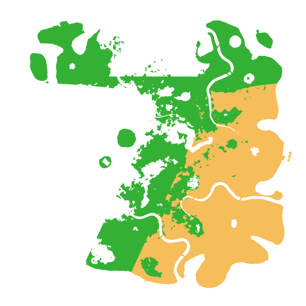 Biome Rust Map: Procedural Map, Size: 4500, Seed: 149984390
