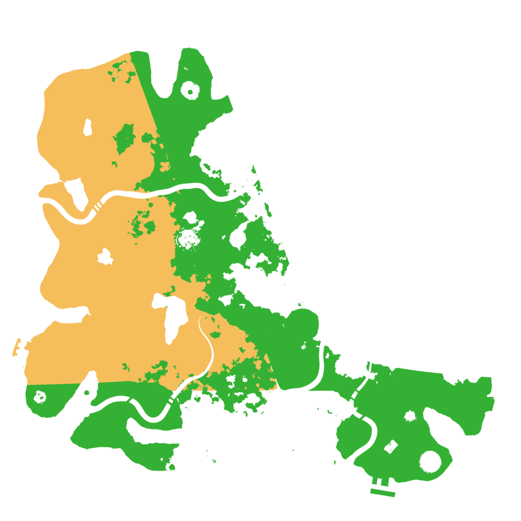 Biome Rust Map: Procedural Map, Size: 4250, Seed: 1094550111