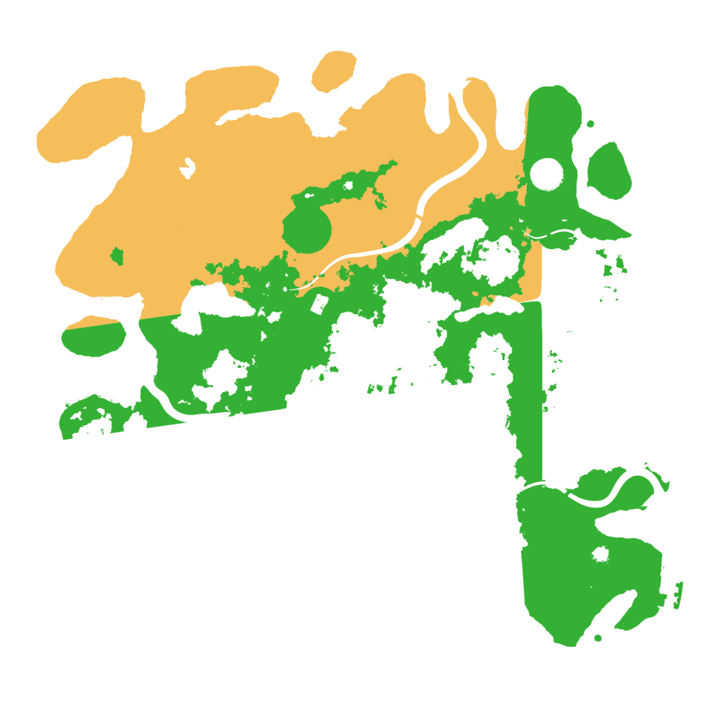 Biome Rust Map: Procedural Map, Size: 4000, Seed: 725013546