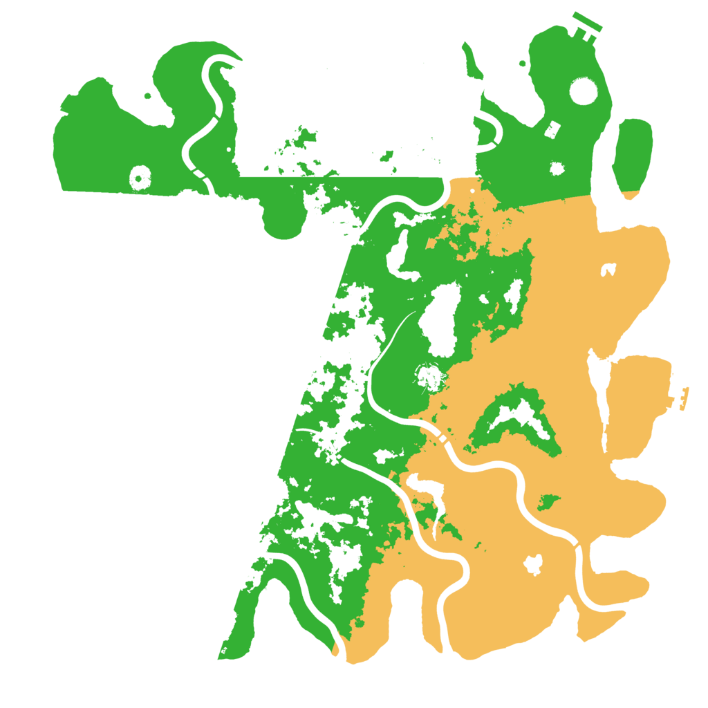 Biome Rust Map: Procedural Map, Size: 4500, Seed: 1747327934