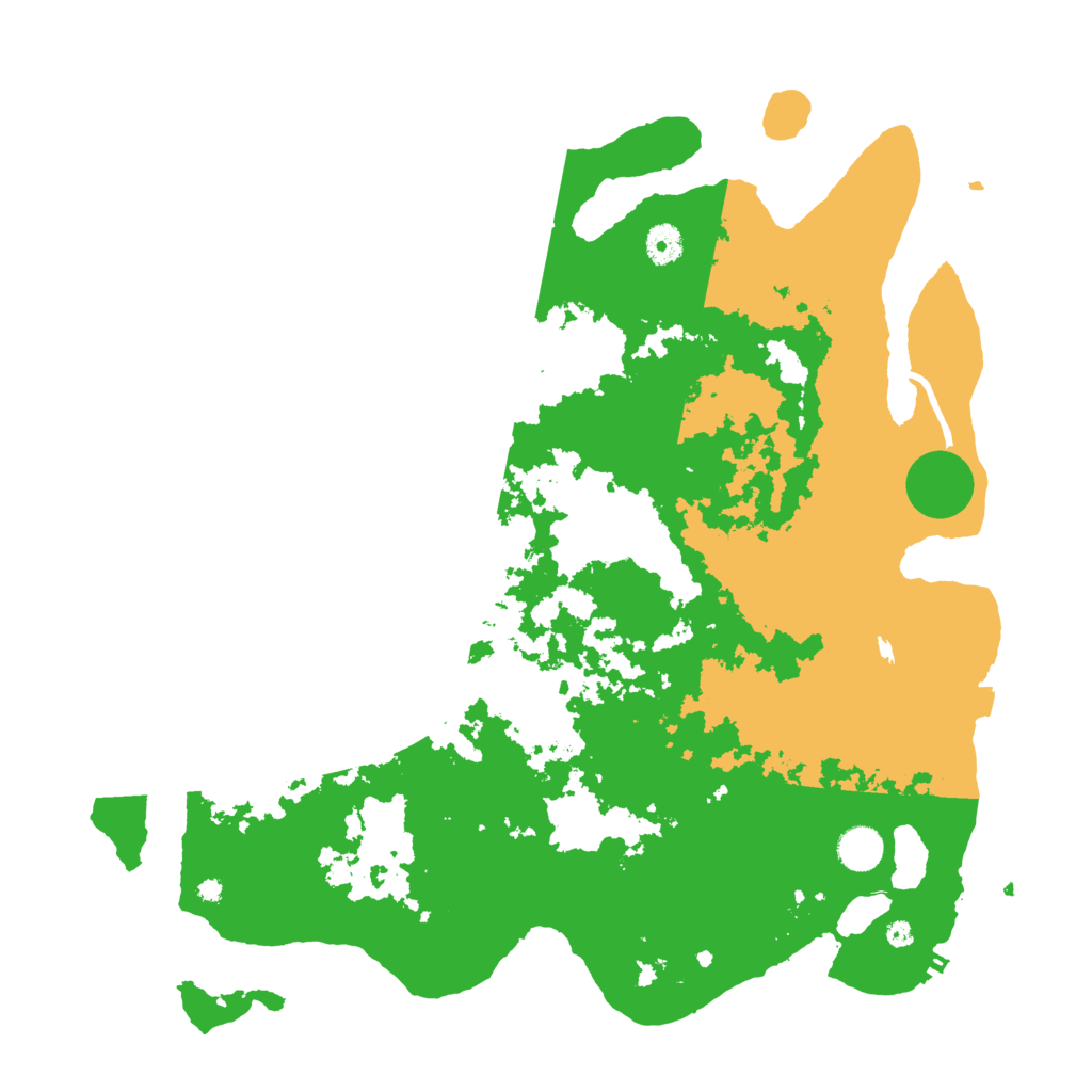 Biome Rust Map: Procedural Map, Size: 4250, Seed: 9292