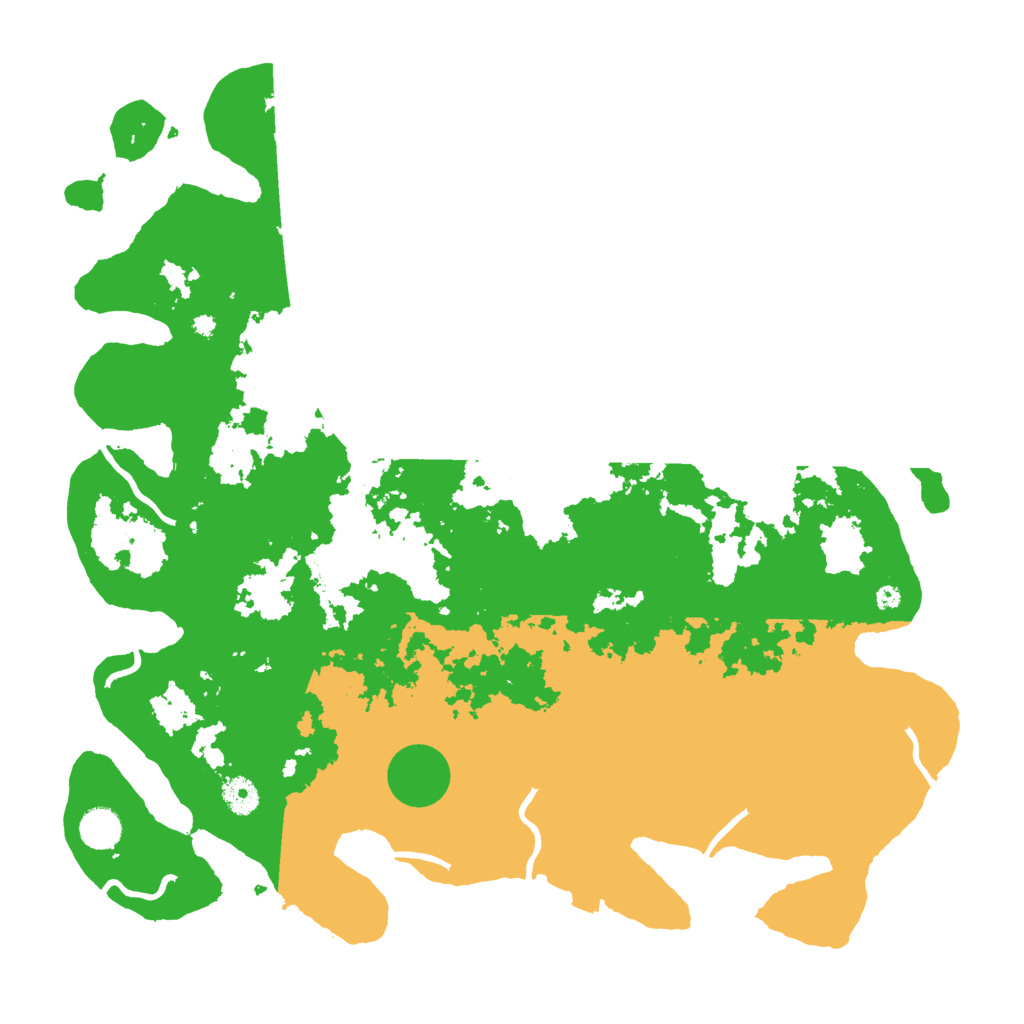 Biome Rust Map: Procedural Map, Size: 4300, Seed: 91356843