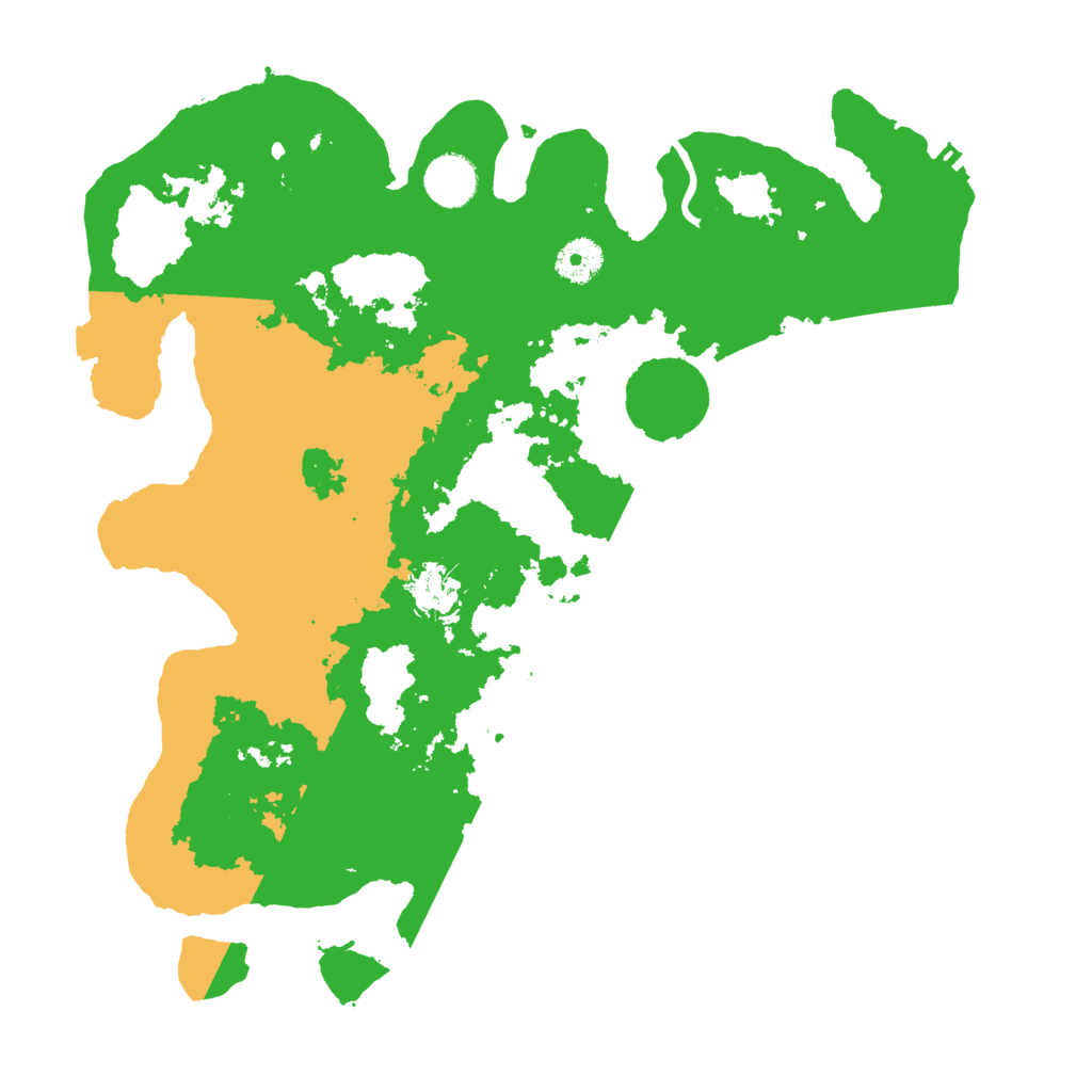 Biome Rust Map: Procedural Map, Size: 3650, Seed: 98127771