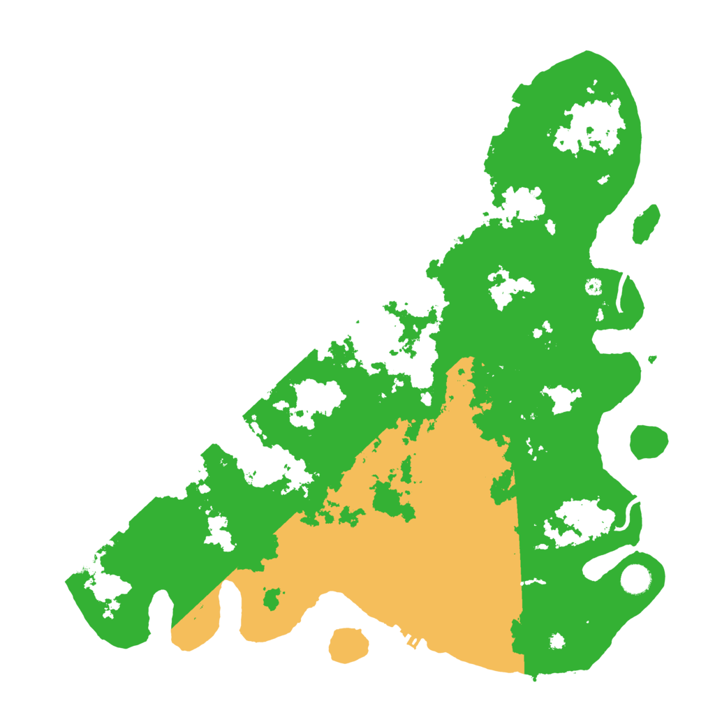 Biome Rust Map: Procedural Map, Size: 4200, Seed: 664245888