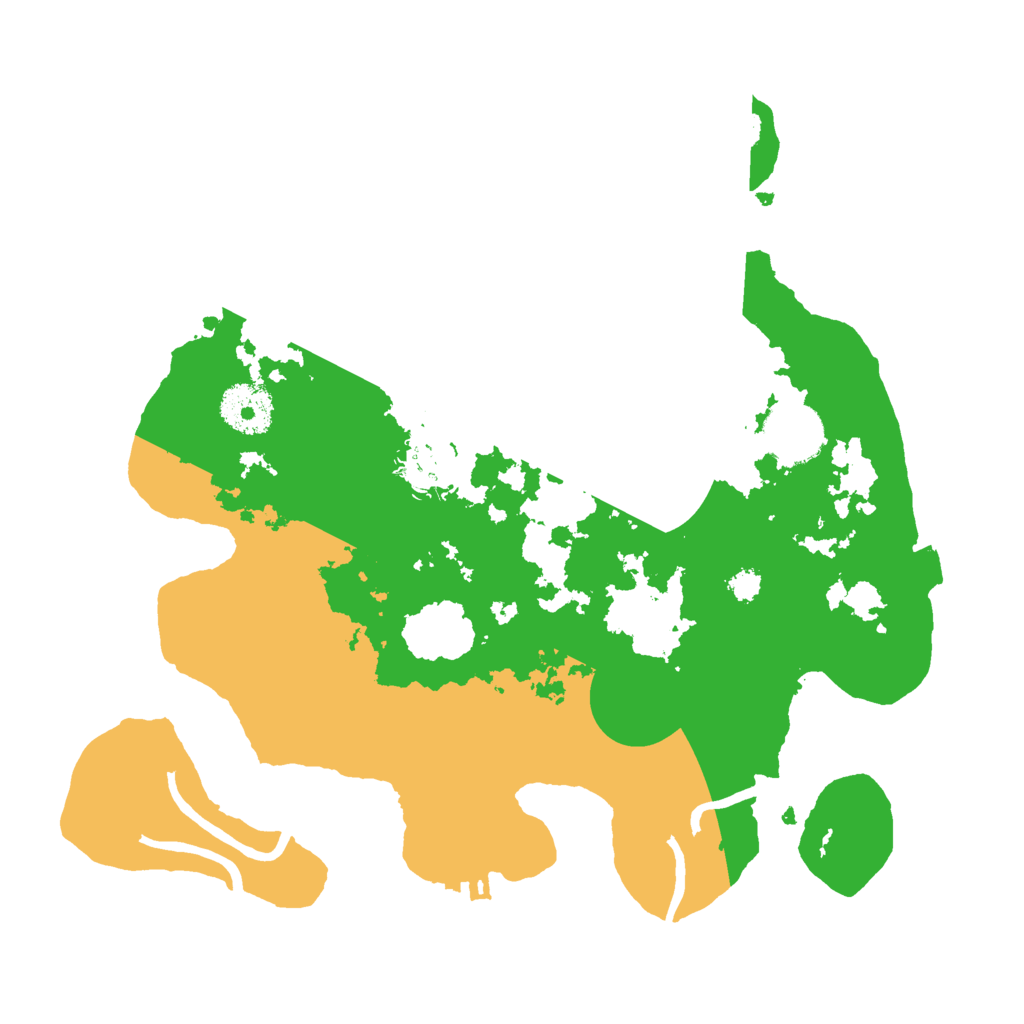 Biome Rust Map: Procedural Map, Size: 3000, Seed: 343074766