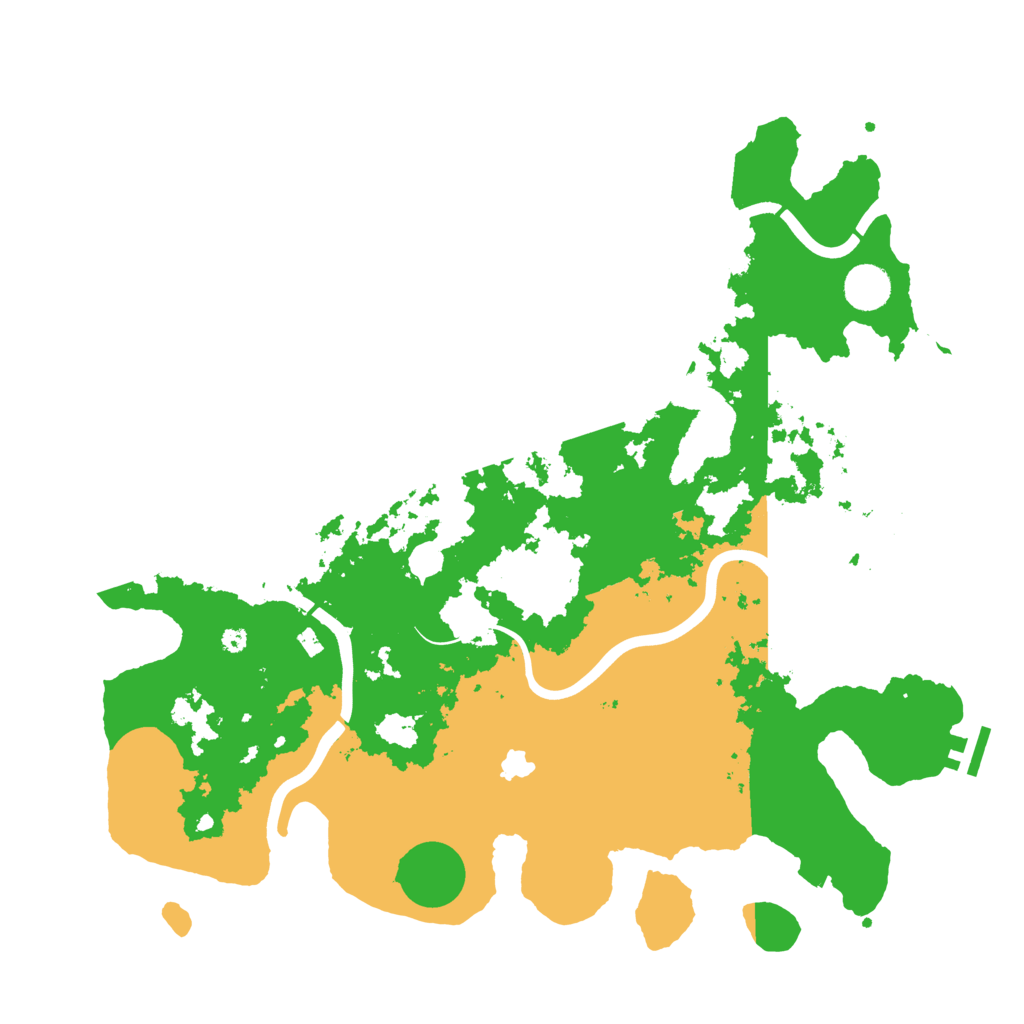Biome Rust Map: Procedural Map, Size: 4100, Seed: 41584620