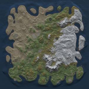 Thumbnail Rust Map: Procedural Map, Size: 5000, Seed: 984175197, 19 Monuments