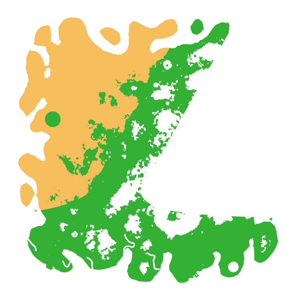 Biome Rust Map: Procedural Map, Size: 5000, Seed: 984175197