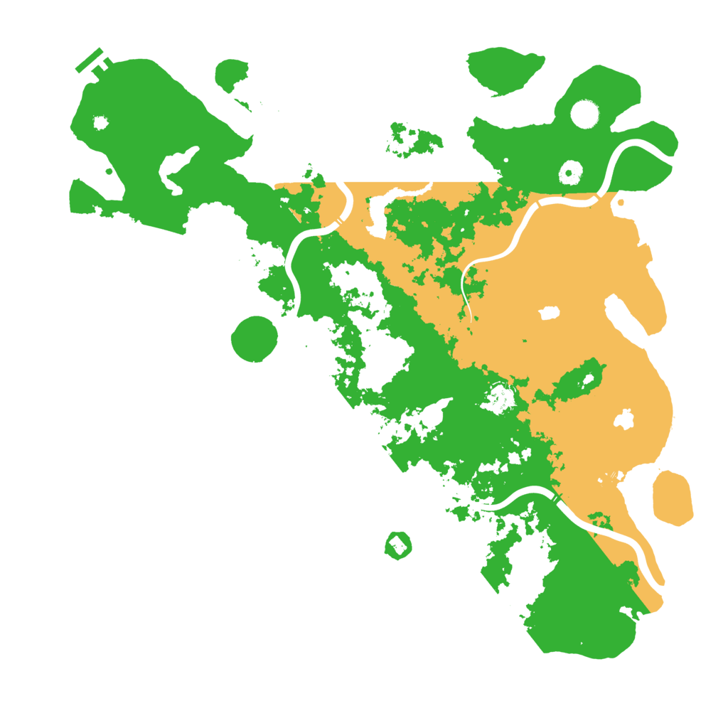 Biome Rust Map: Procedural Map, Size: 4500, Seed: 82641783