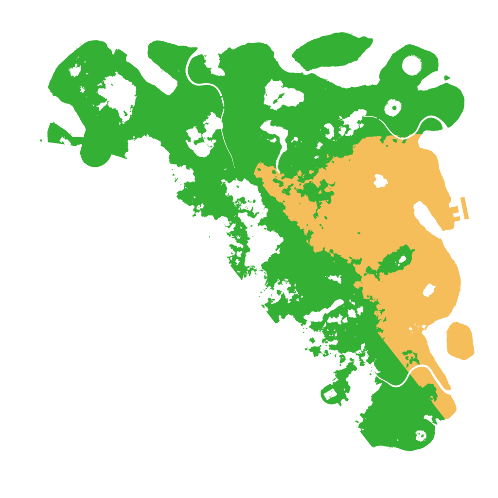 Biome Rust Map: Procedural Map, Size: 4500, Seed: 82641783