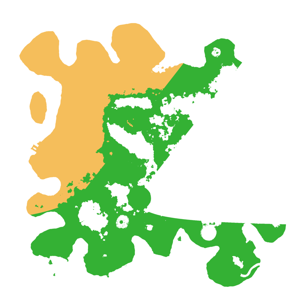 Biome Rust Map: Procedural Map, Size: 3500, Seed: 1592625819