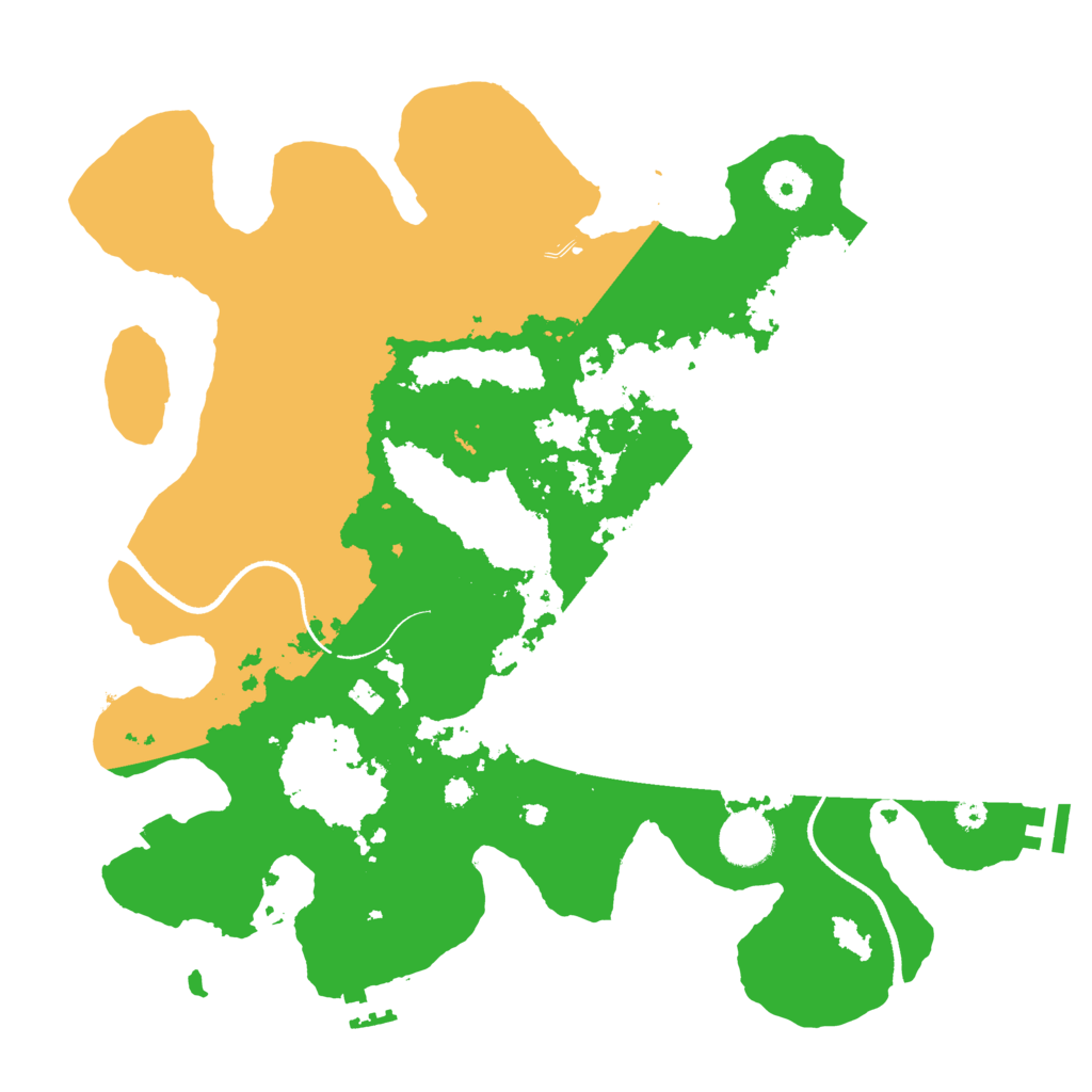 Biome Rust Map: Procedural Map, Size: 3500, Seed: 1592625819