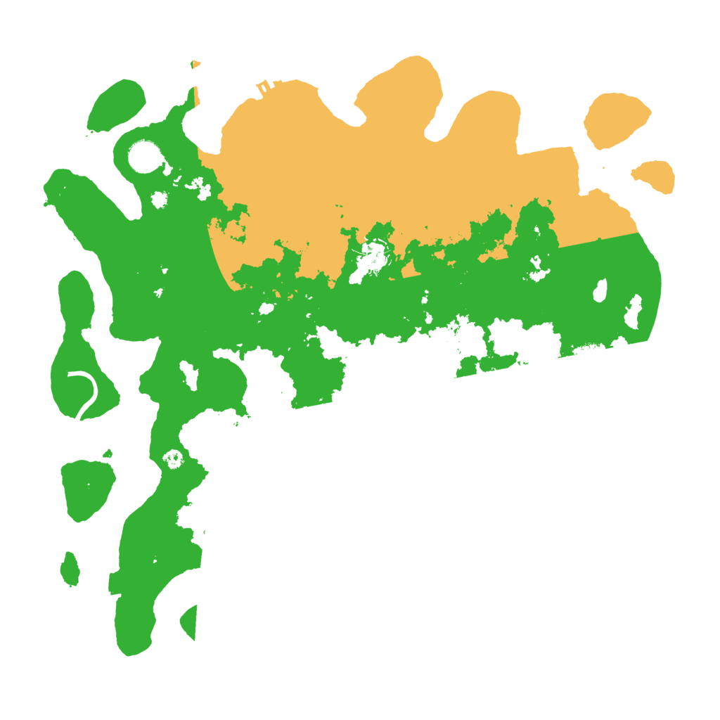 Biome Rust Map: Procedural Map, Size: 3850, Seed: 99229495