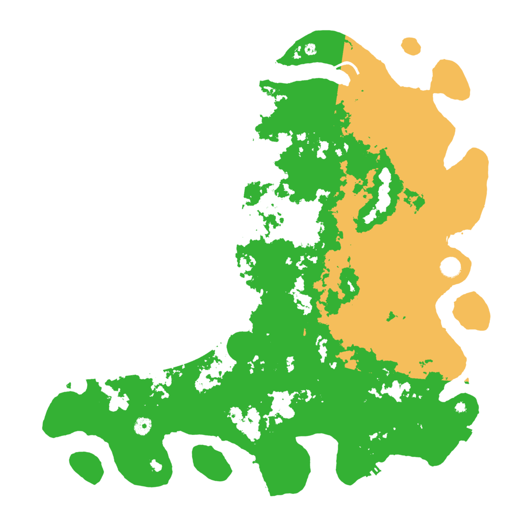 Biome Rust Map: Procedural Map, Size: 4500, Seed: 2046740427