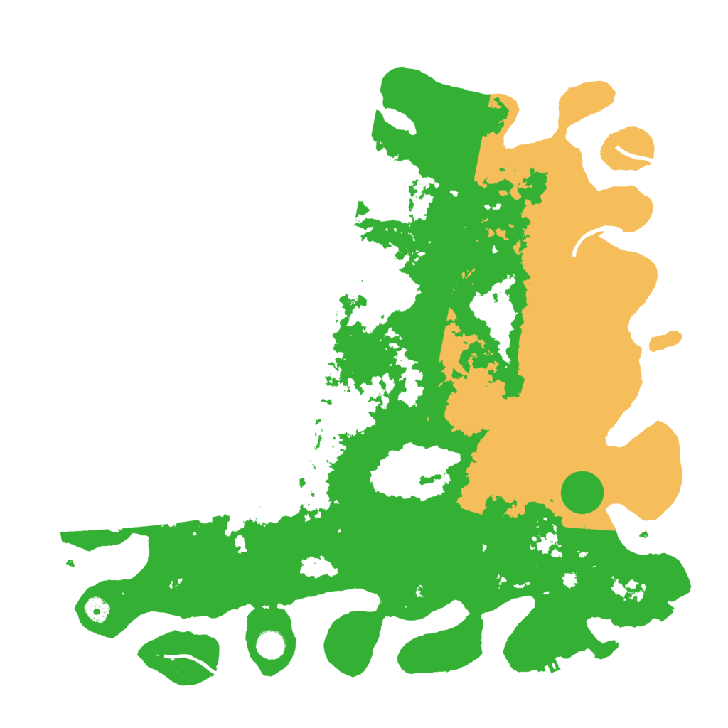 Biome Rust Map: Procedural Map, Size: 4500, Seed: 52071847