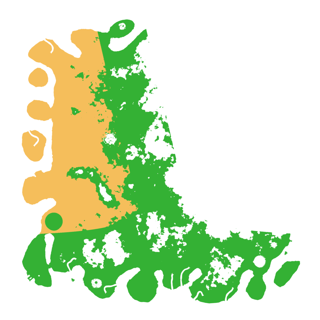 Biome Rust Map: Procedural Map, Size: 4800, Seed: 322903804