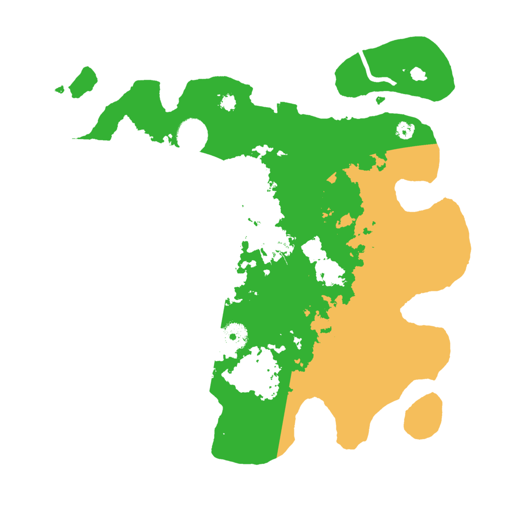 Biome Rust Map: Procedural Map, Size: 3000, Seed: 1897451231