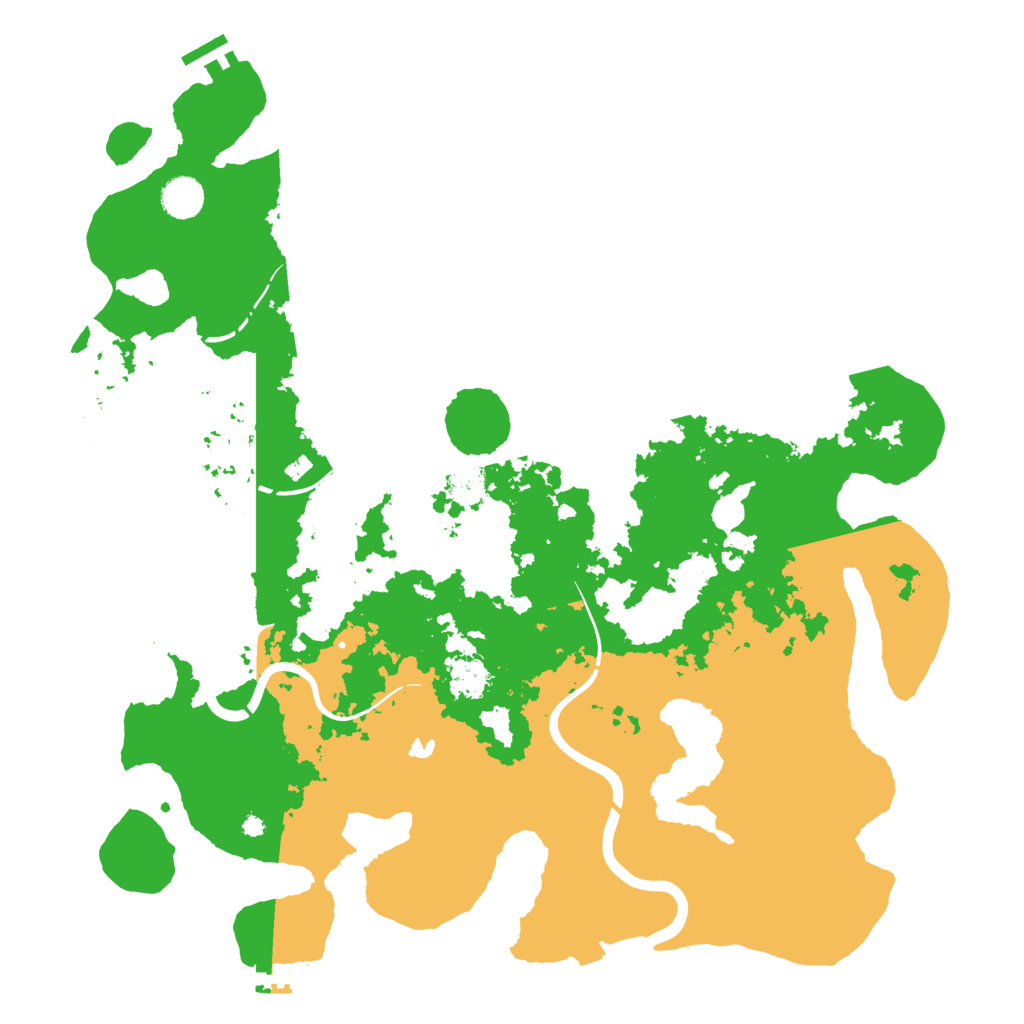 Biome Rust Map: Procedural Map, Size: 4250, Seed: 303911567