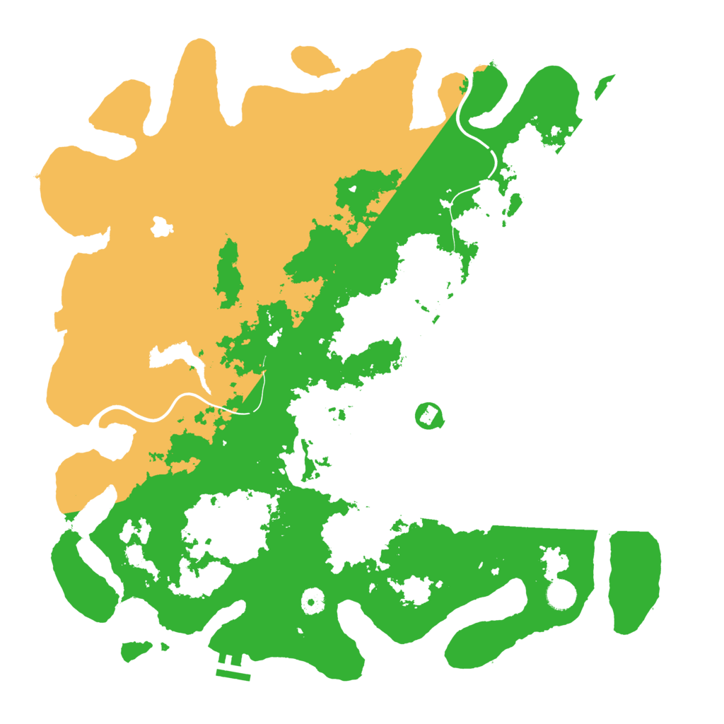 Biome Rust Map: Procedural Map, Size: 4250, Seed: 998064