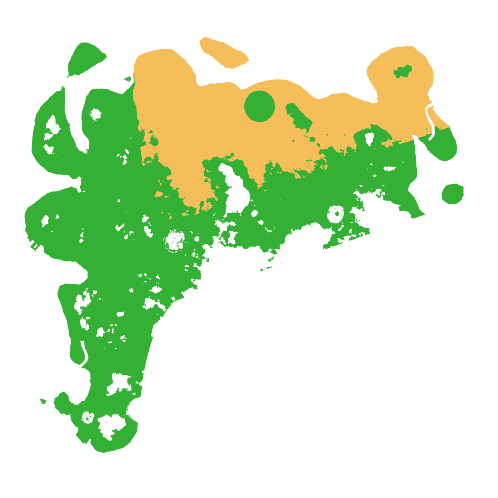 Biome Rust Map: Procedural Map, Size: 4250, Seed: 33231970