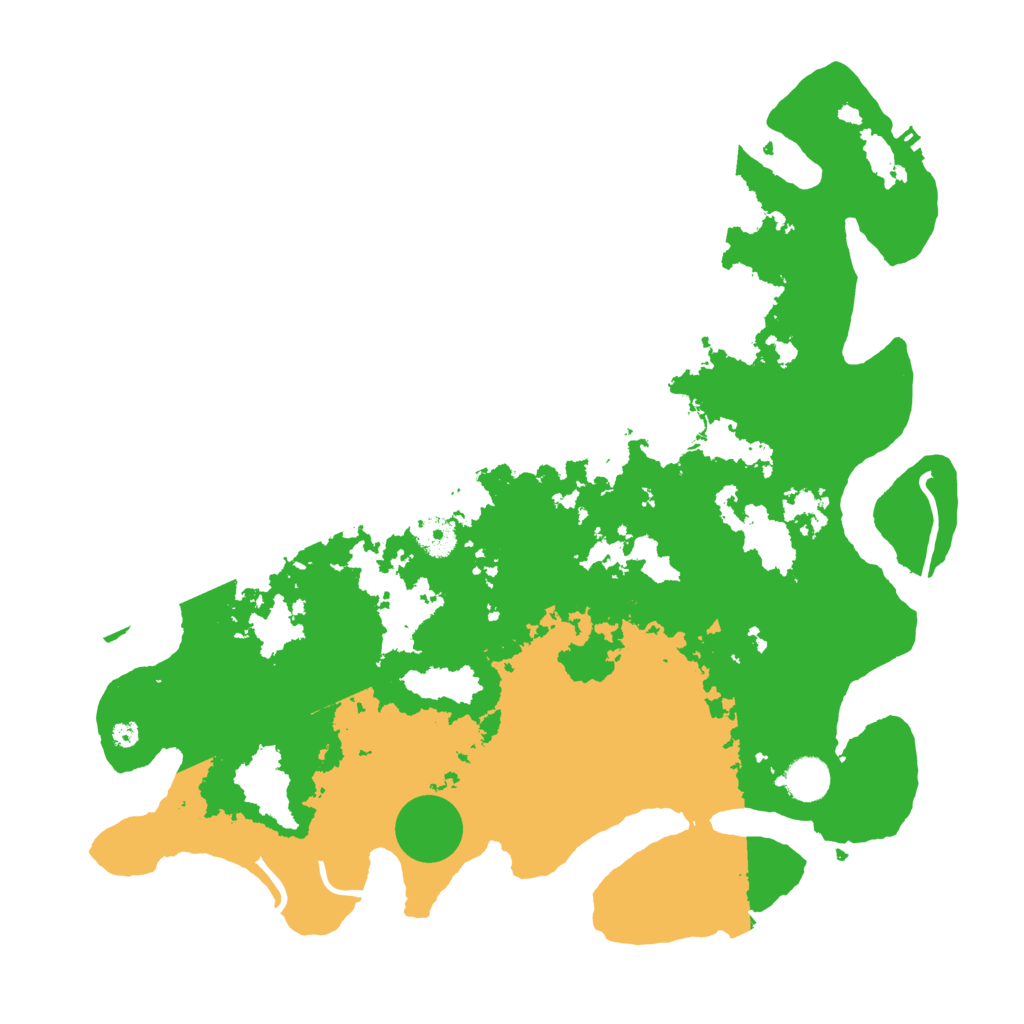 Biome Rust Map: Procedural Map, Size: 4000, Seed: 1174769944