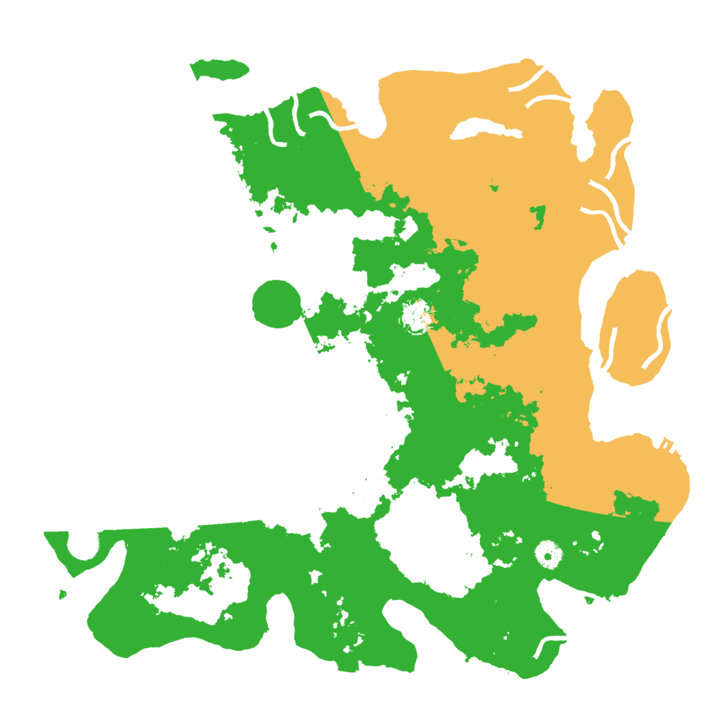Biome Rust Map: Procedural Map, Size: 4000, Seed: 79857839