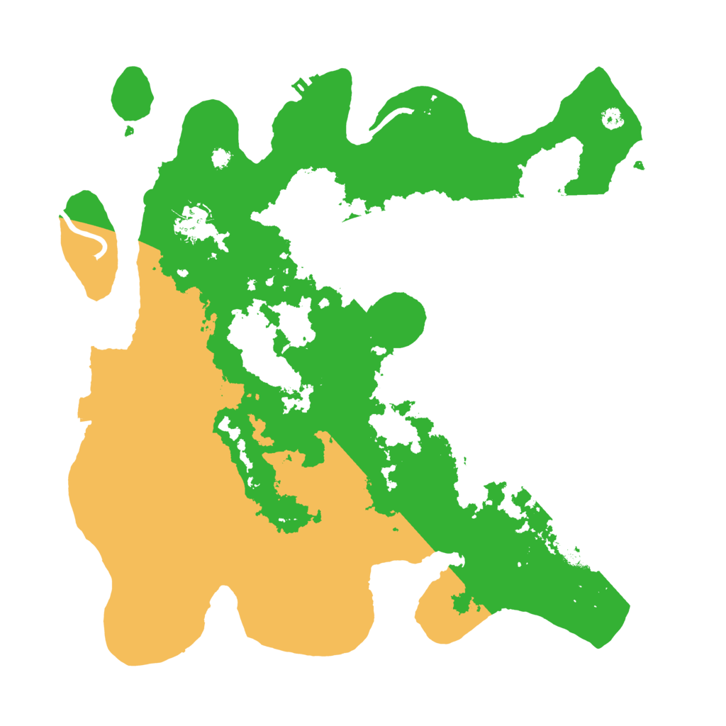 Biome Rust Map: Procedural Map, Size: 3500, Seed: 1943135174