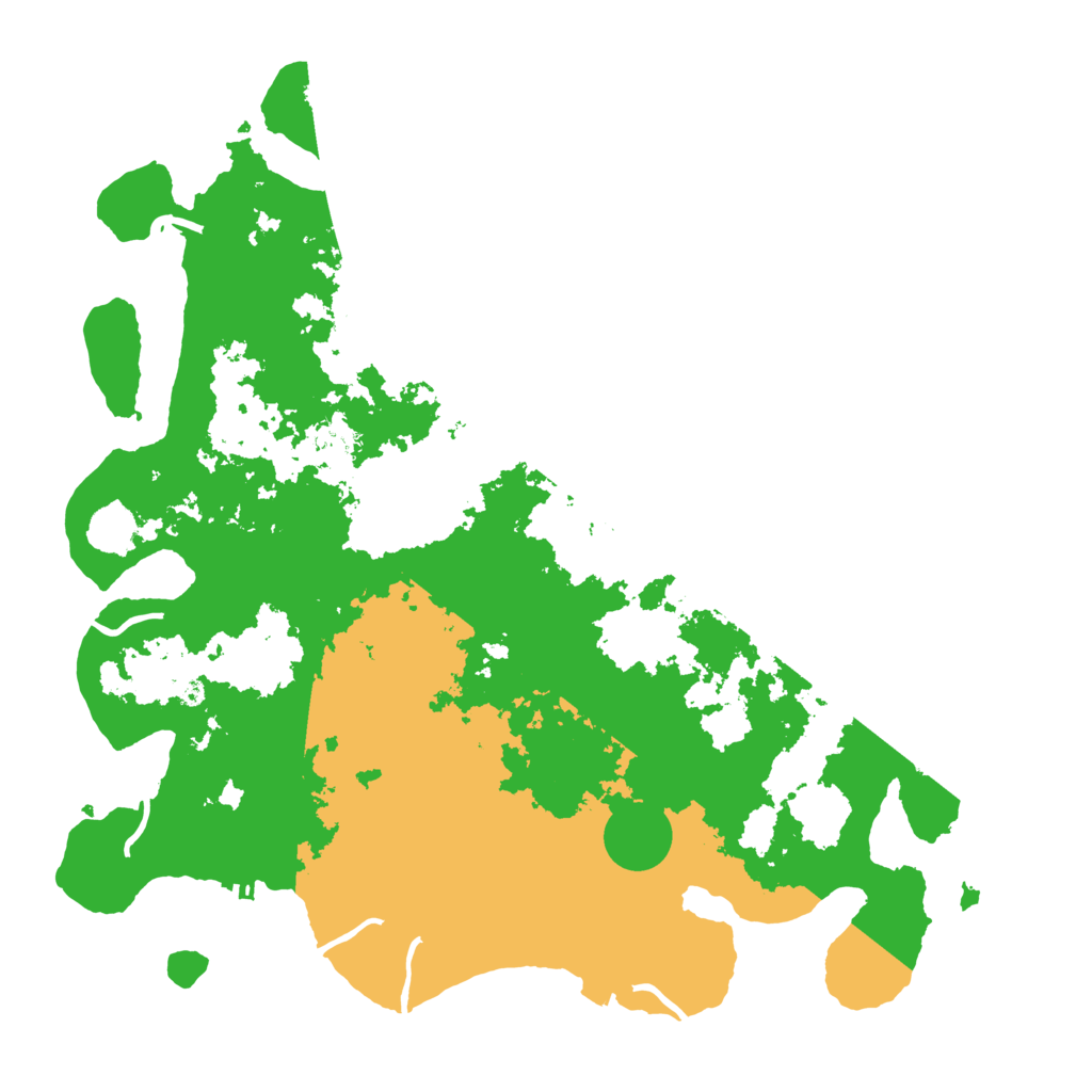Biome Rust Map: Procedural Map, Size: 4250, Seed: 1174990748