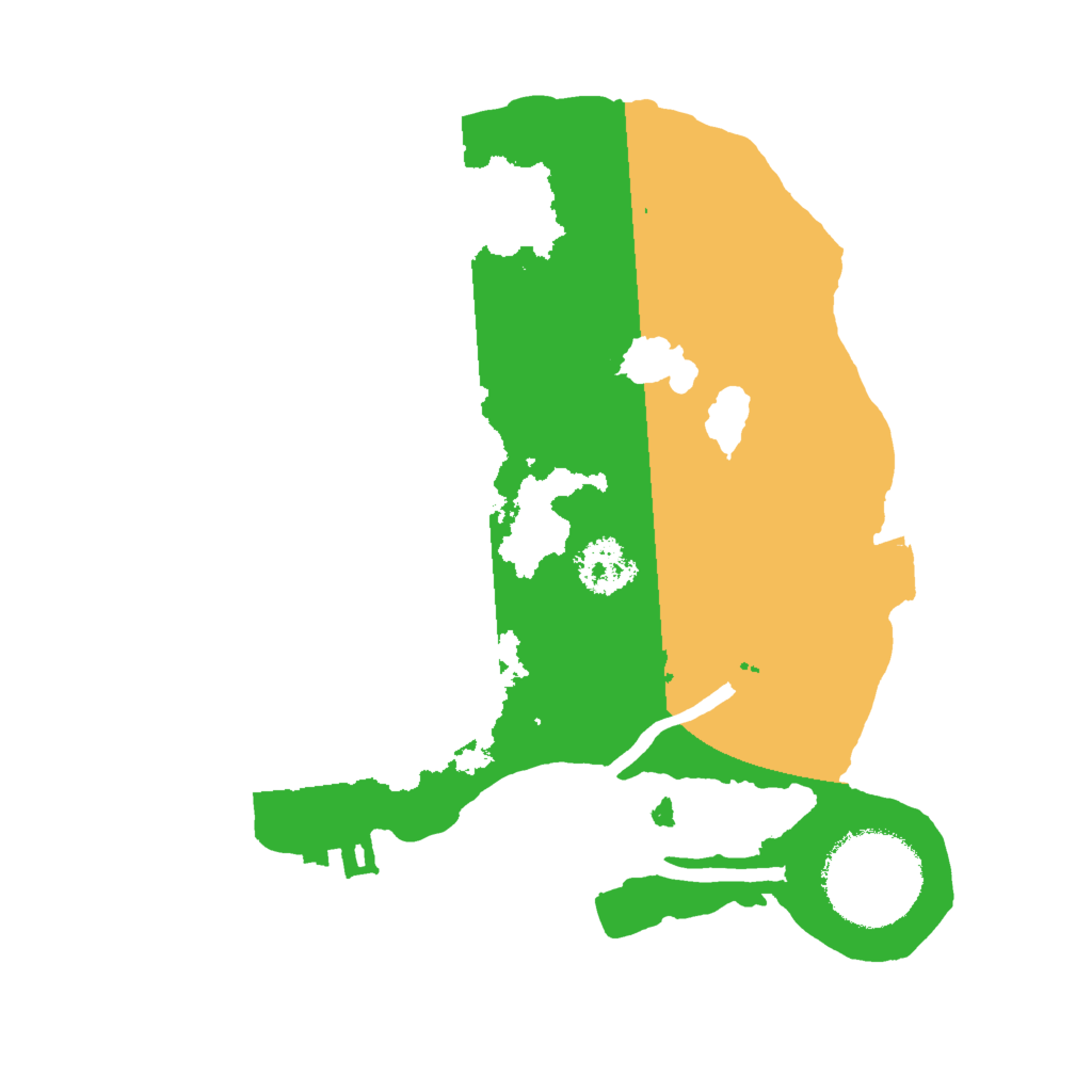 Biome Rust Map: Procedural Map, Size: 2000, Seed: 777999777