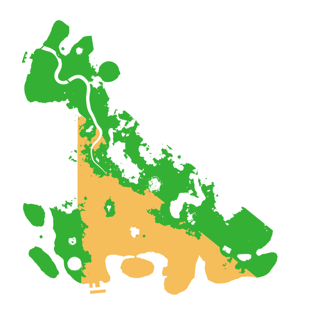 Biome Rust Map: Procedural Map, Size: 4000, Seed: 577