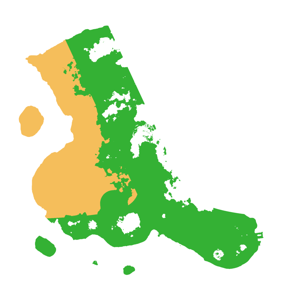 Biome Rust Map: Procedural Map, Size: 3000, Seed: 12689