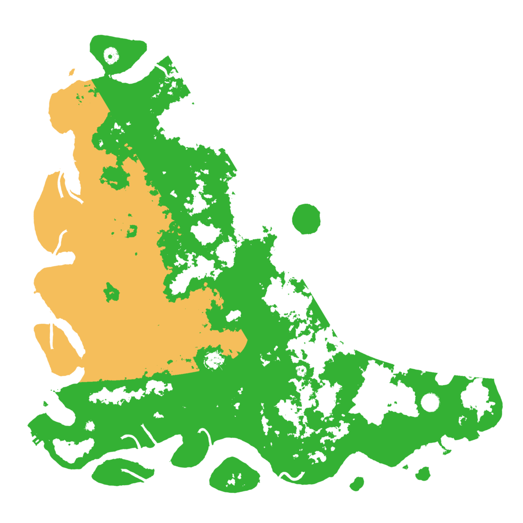 Biome Rust Map: Procedural Map, Size: 5000, Seed: 485662