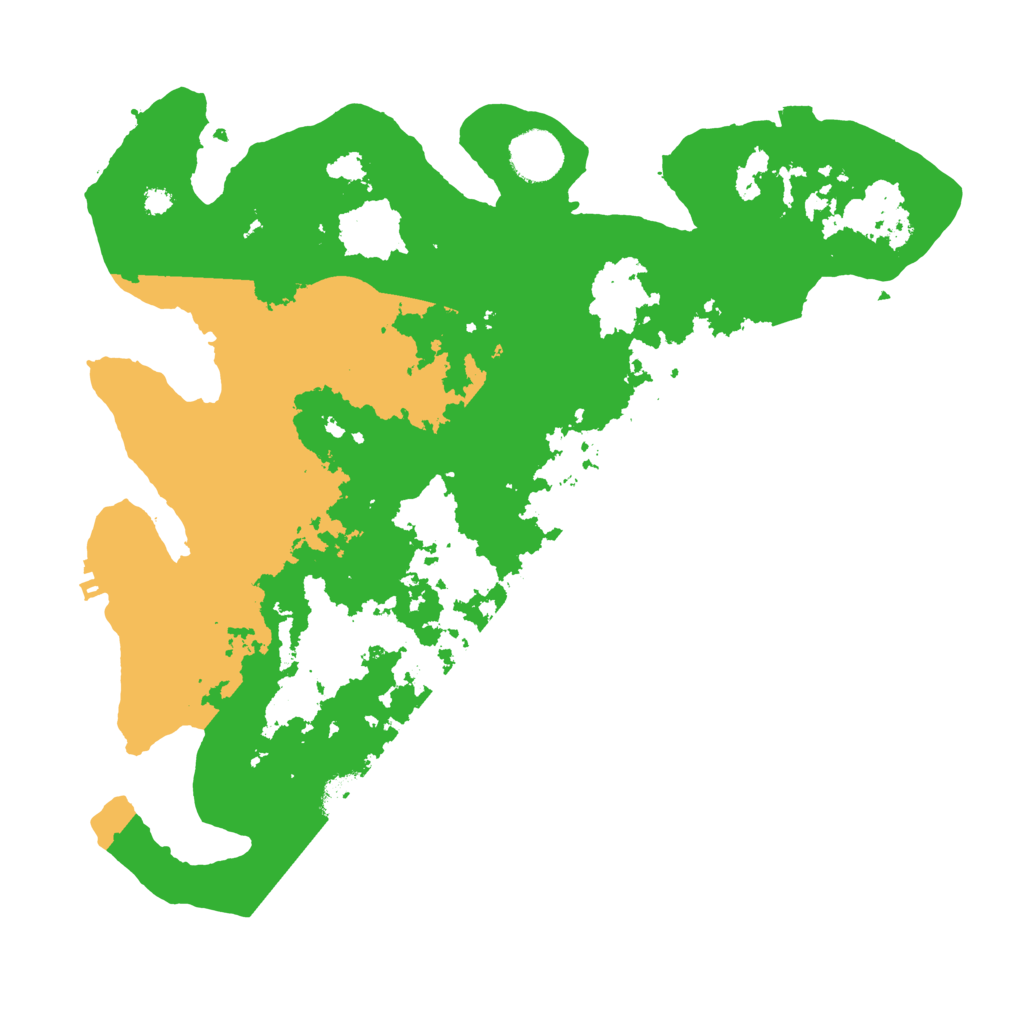 Biome Rust Map: Procedural Map, Size: 3500, Seed: 1235796541