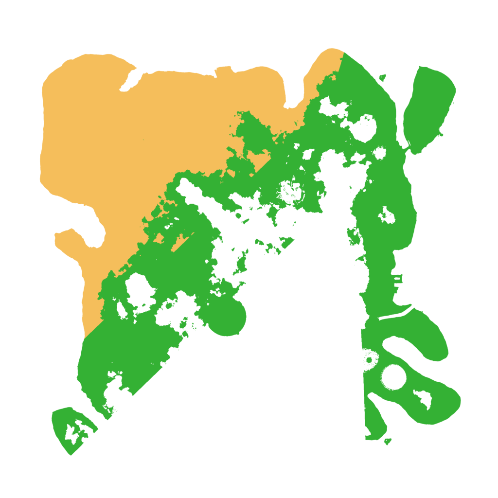 Biome Rust Map: Procedural Map, Size: 3500, Seed: 560544538