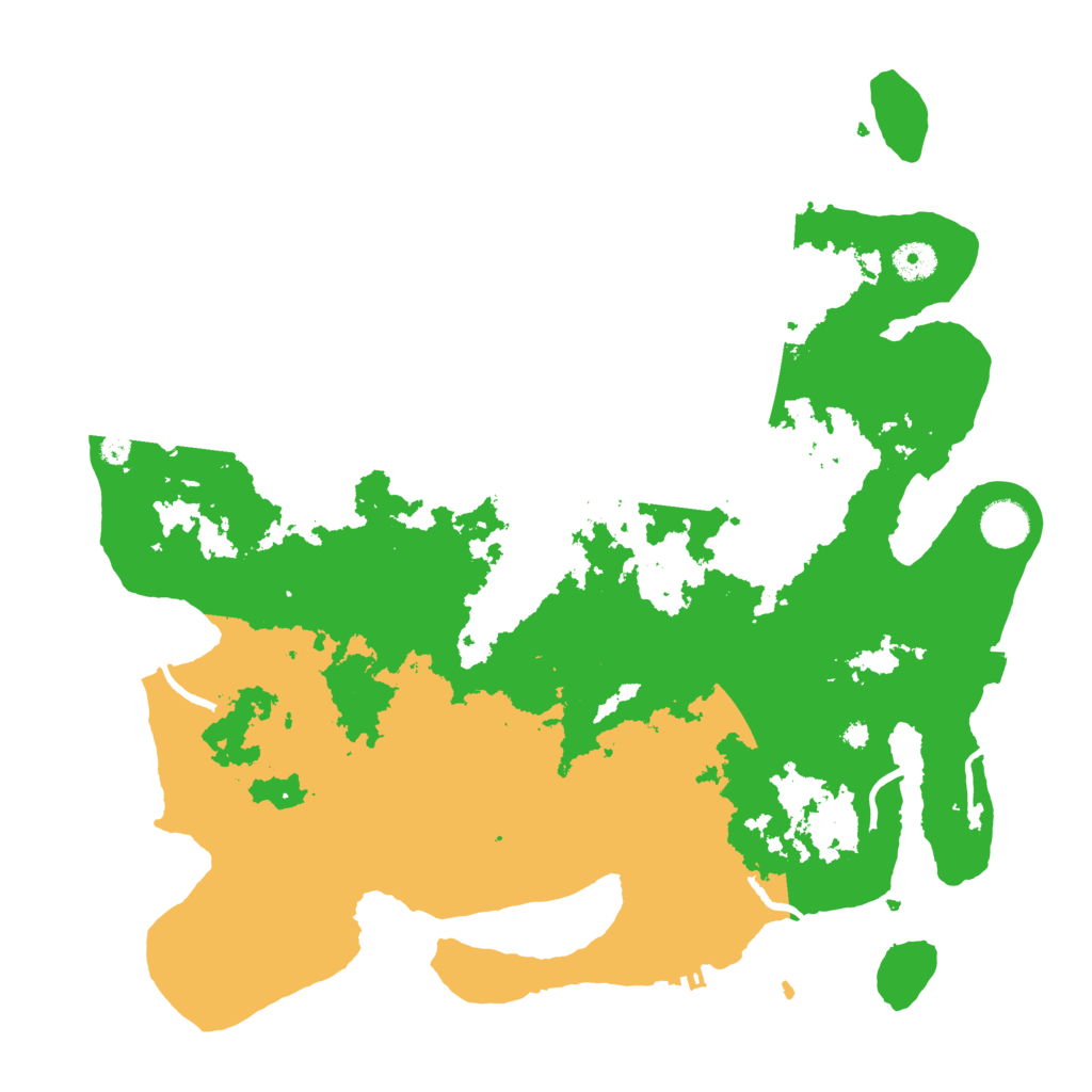 Biome Rust Map: Procedural Map, Size: 4000, Seed: 79481771