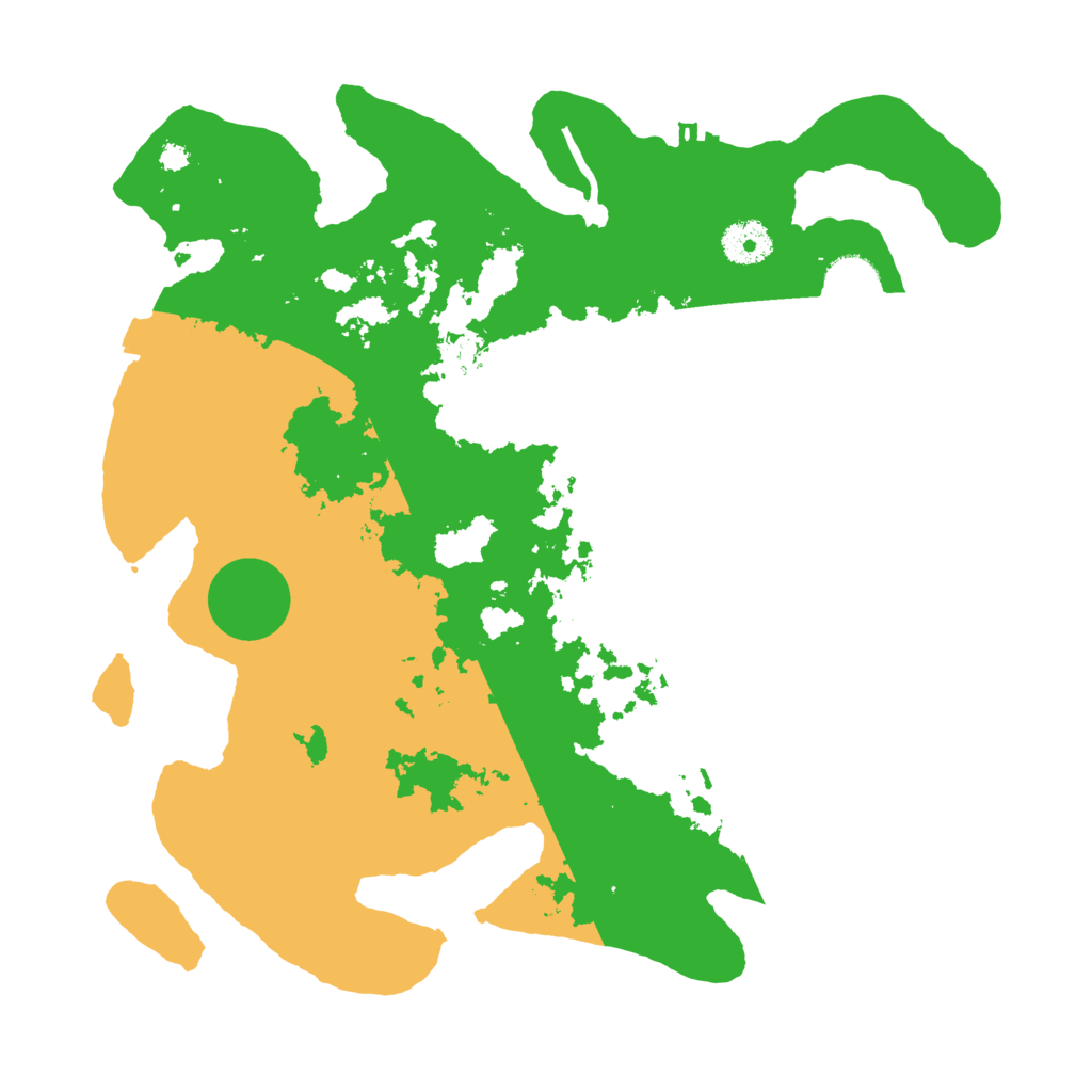 Biome Rust Map: Procedural Map, Size: 3500, Seed: 1209971194