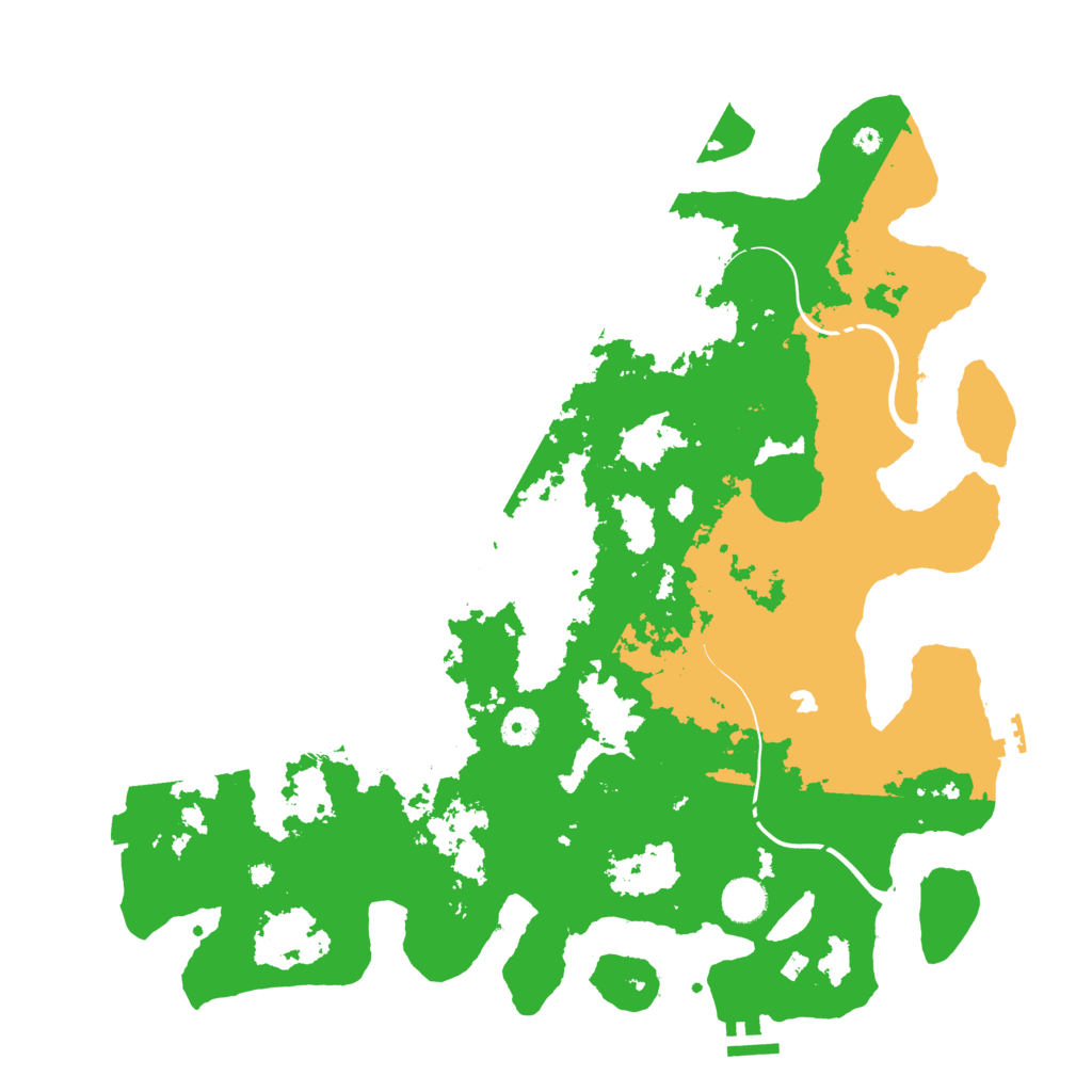 Biome Rust Map: Procedural Map, Size: 4250, Seed: 36148272