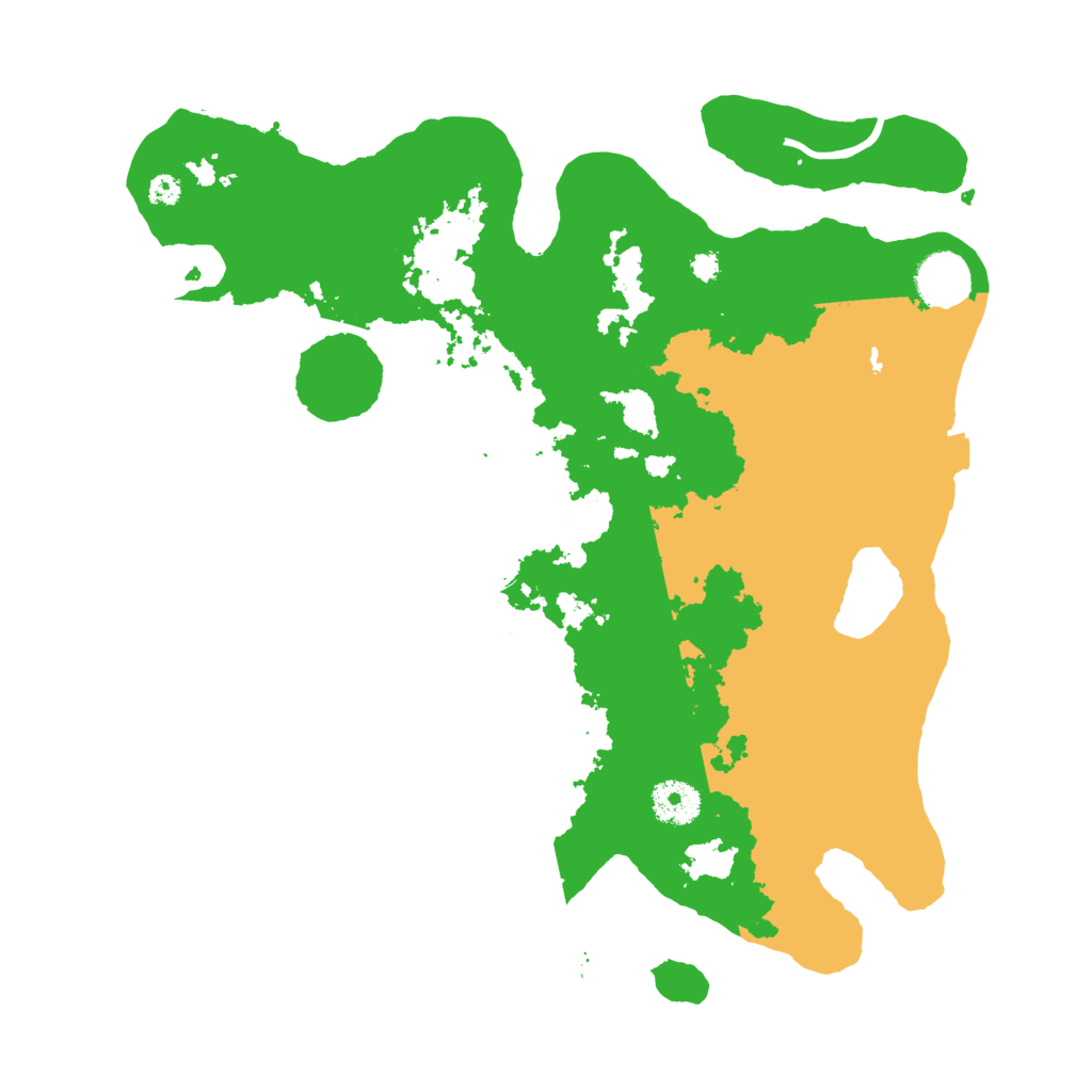 Biome Rust Map: Procedural Map, Size: 3500, Seed: 1893388028