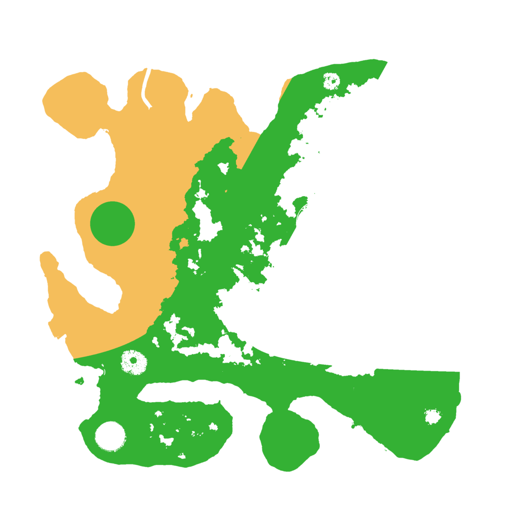 Biome Rust Map: Procedural Map, Size: 3000, Seed: 1395727116