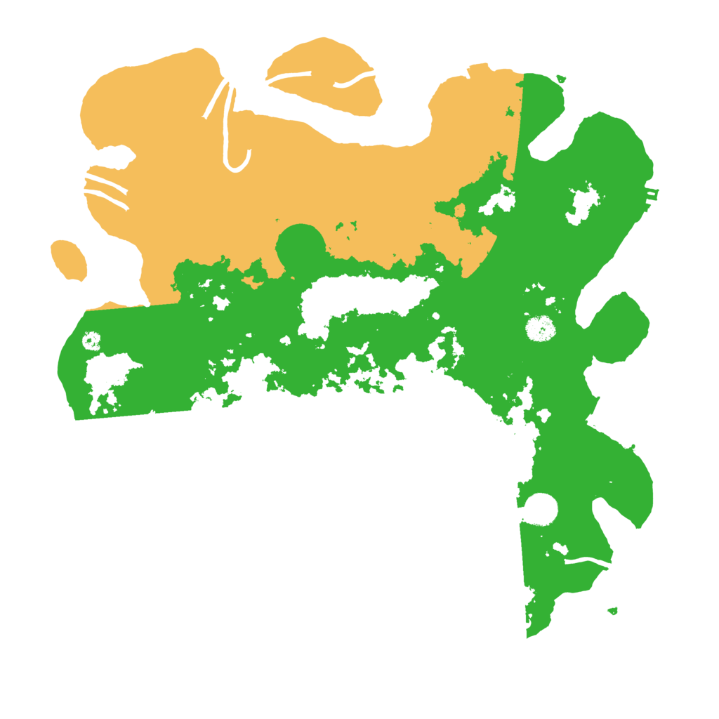 Biome Rust Map: Procedural Map, Size: 3900, Seed: 4341454