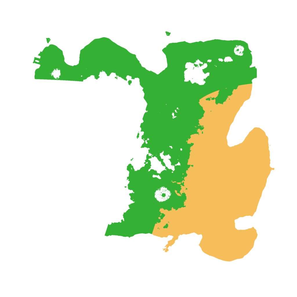 Biome Rust Map: Procedural Map, Size: 3000, Seed: 469695696