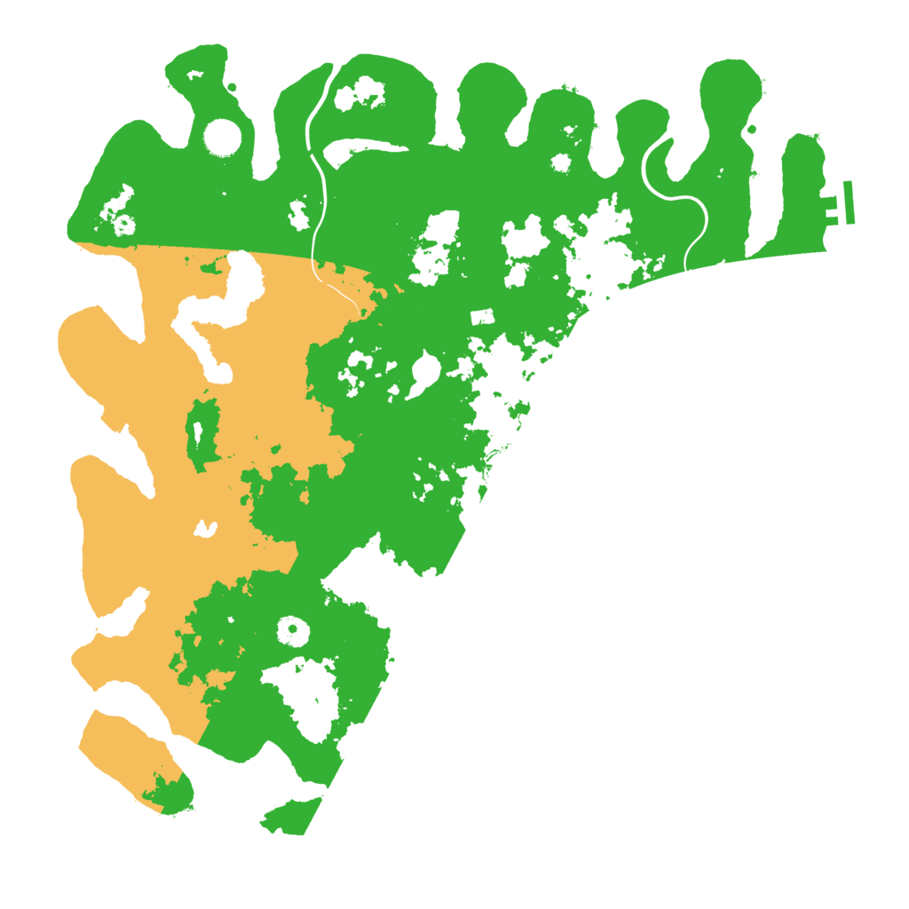 Biome Rust Map: Procedural Map, Size: 4250, Seed: 751664891