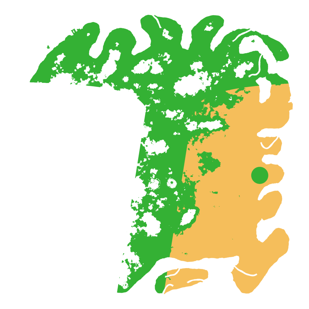 Biome Rust Map: Procedural Map, Size: 4800, Seed: 1665722216