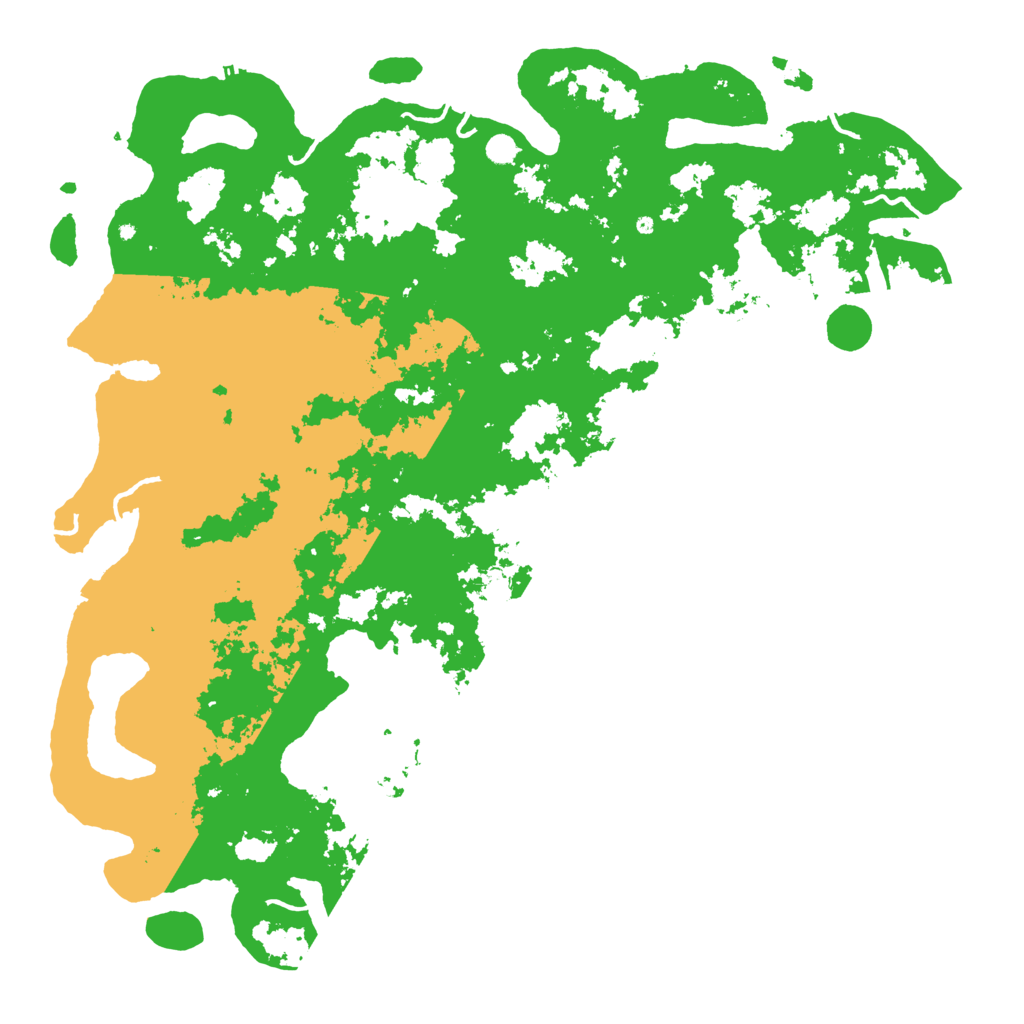 Biome Rust Map: Procedural Map, Size: 6000, Seed: 687954