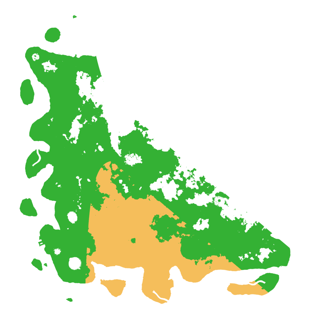 Biome Rust Map: Procedural Map, Size: 4500, Seed: 1840391863