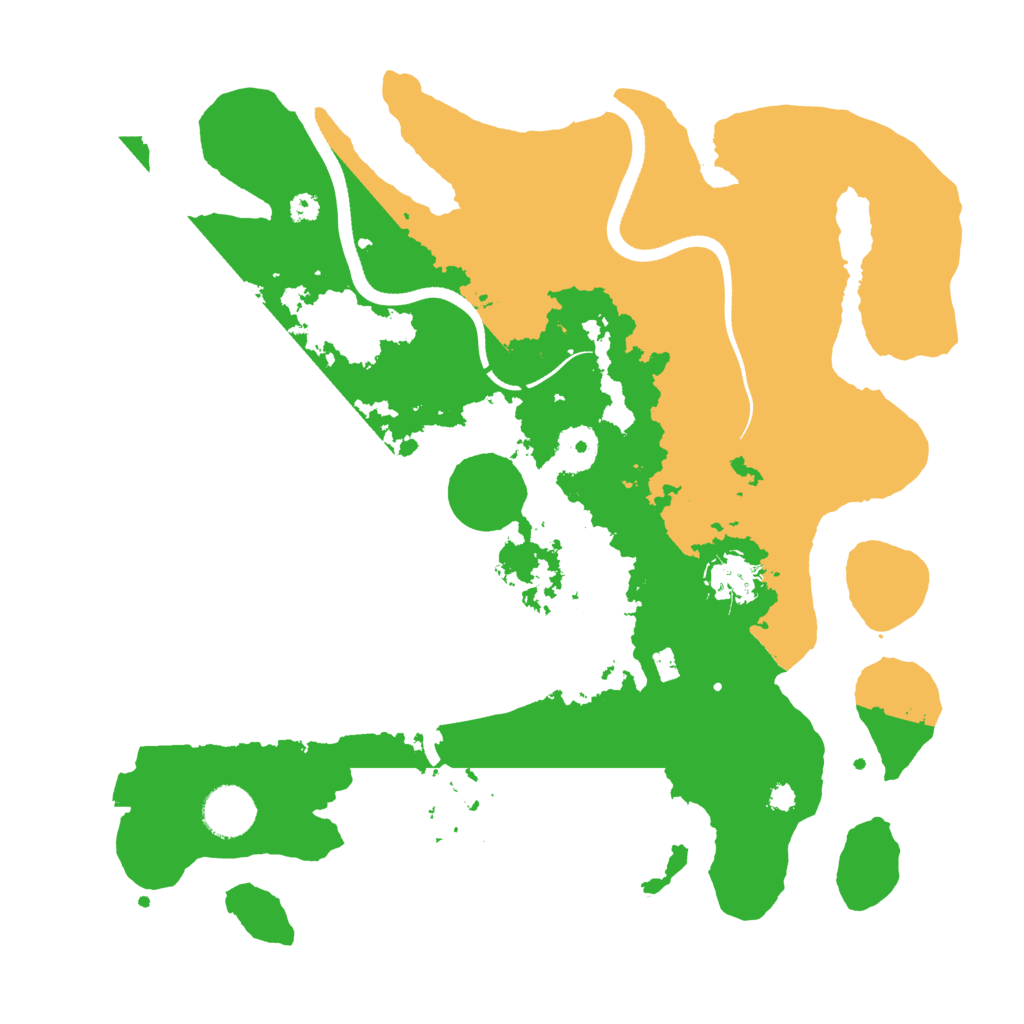 Biome Rust Map: Procedural Map, Size: 3500, Seed: 789235966