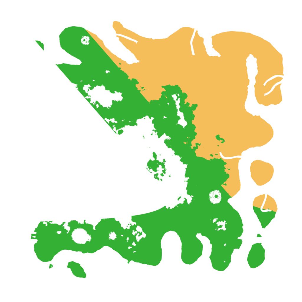 Biome Rust Map: Procedural Map, Size: 3500, Seed: 789235966