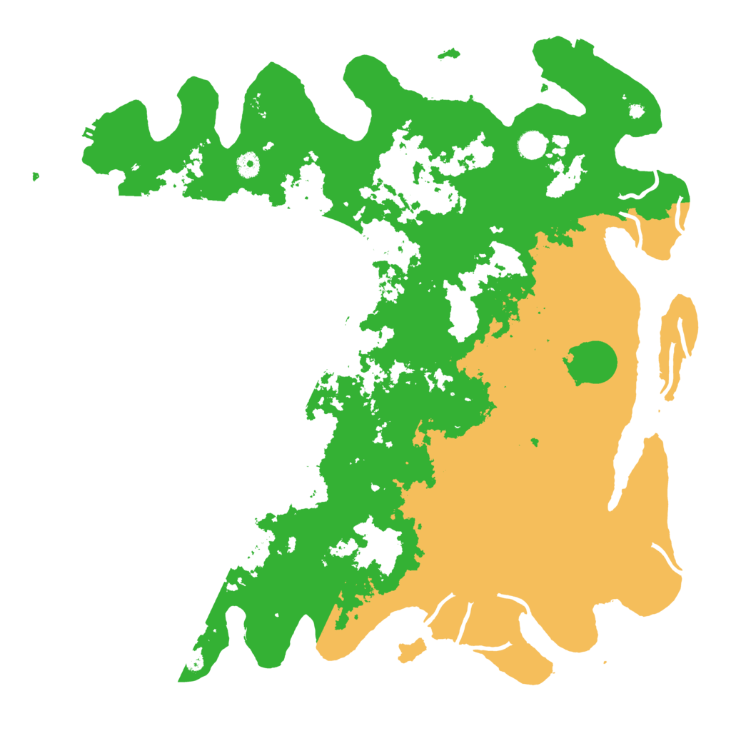 Biome Rust Map: Procedural Map, Size: 4500, Seed: 54469430